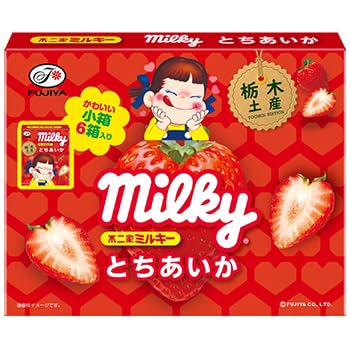 Amazon | ミルキー（とちあいか）6粒×6箱入り【栃木土産】 | Chatty